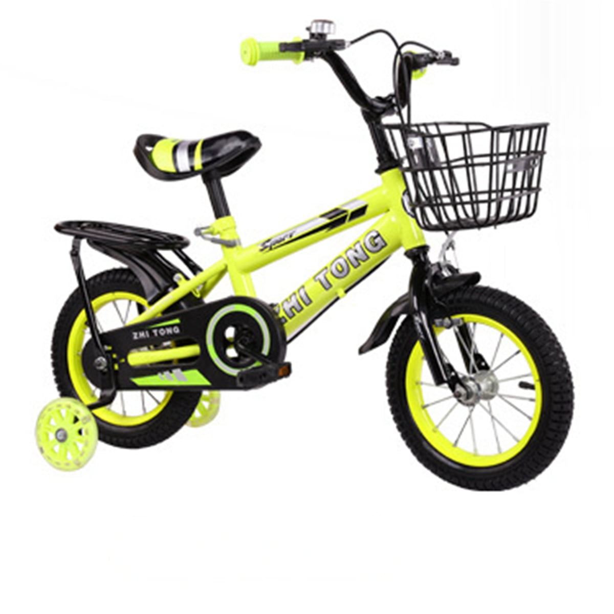 16 inch Kids Bike Boys Girls Freestyle Bicycle with Training Wheels