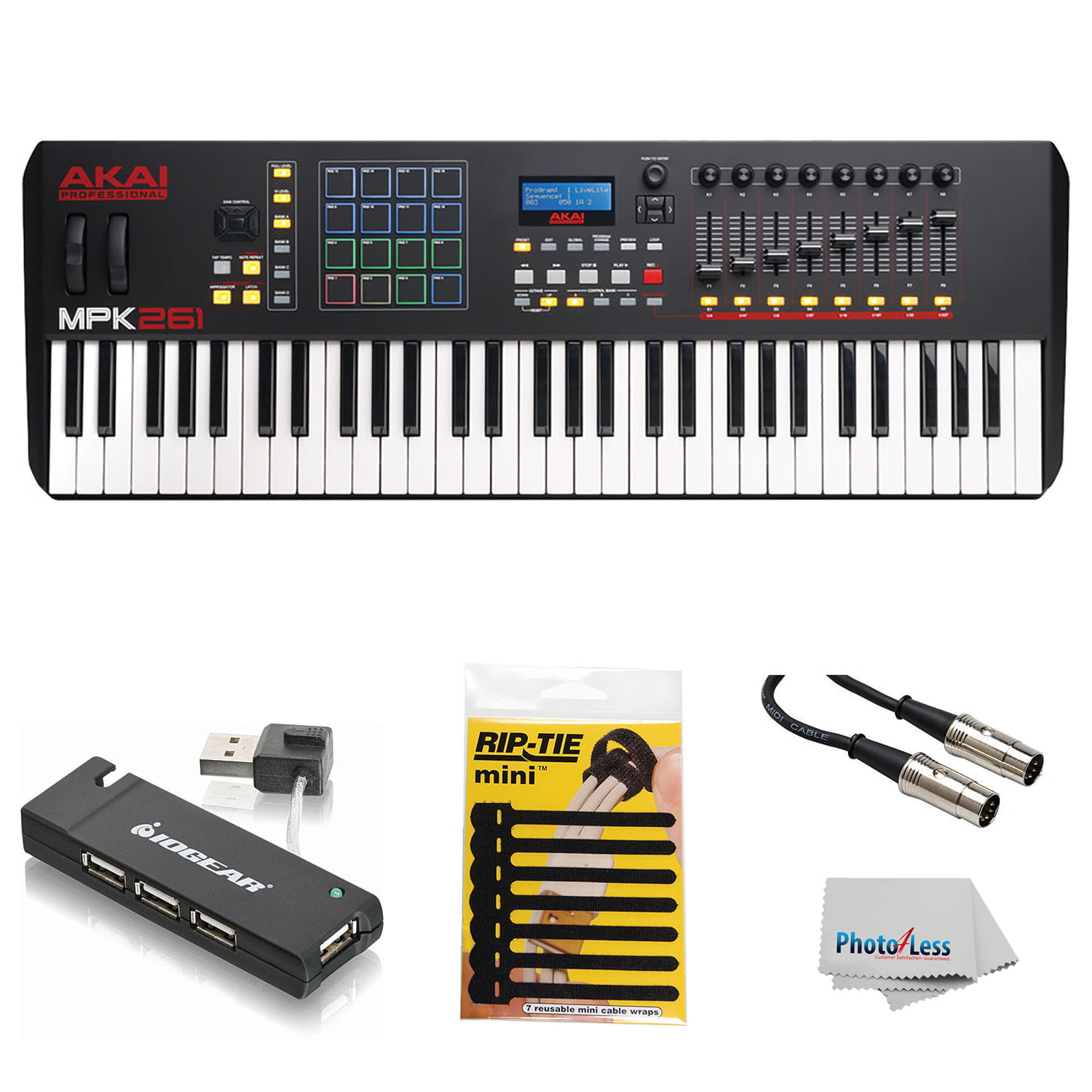Akai Professional MPK261 | 61-Key USB MIDI Keyboard & Drum Pad