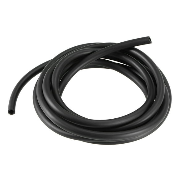 Black Line Hose Tube 4mm(5/32") ID x 7mm(9/32") OD 8.2Ft/2.5M NBR Water Hose