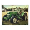 thumbnail image 5 of GOSMITH  Tapestry Wall Tapestry for Living Room Old Tractor Photo Farm Wall Hanging Soft Tapestries Wall Decoration for Bedroom Fashion Decor Tapestries Aesthetic Decor Tapestry, 5 of 7