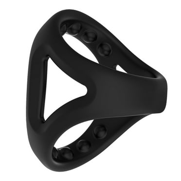 TLUDA Upgrade Silicone Pleasure Ring Penis Ring for Men Black