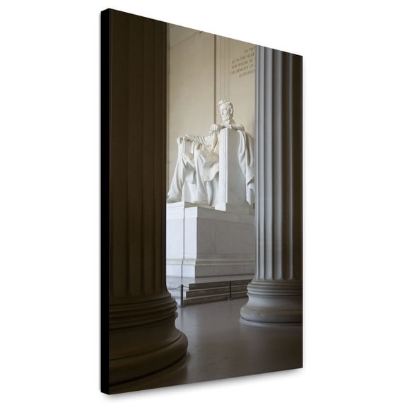 Canvas Print: Lincoln Memorial Statue By Daniel Chester French, Washington, D.C.
