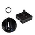thumbnail image 4 of HQRP Rotary Switch 4-Position 3-Speed 120V-250V, 10A Fan Heater Speed Selector + HQRP Coaster, 4 of 6