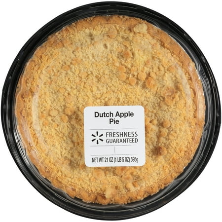 Walmart Bakery 8" Dutch Apple Pie