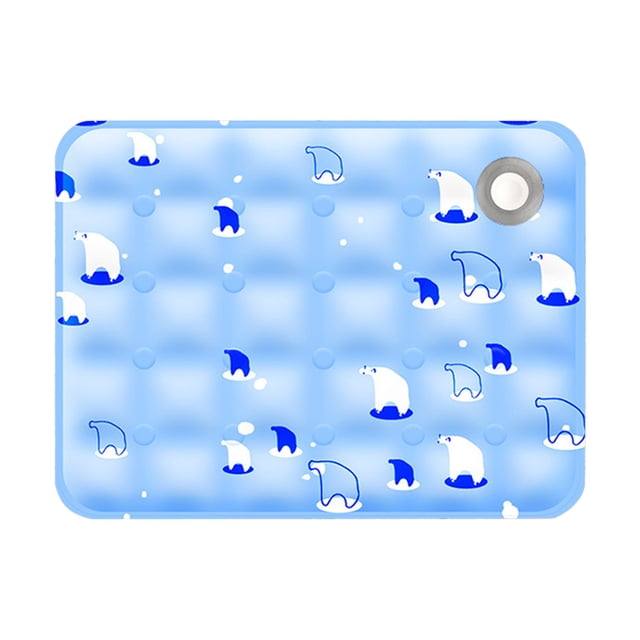 Water Injection Required Dog Cool Down Mat For Dogs Self Dog Cool Pad For Dogs Cats In Hot Summer Cool Pad Washable & Easy Clean Medium Sensor Water Playmat Cats Kids Feel Large Dog Mats for Crates