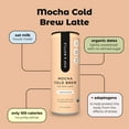 thumbnail image 5 of Pop & Bottle Mocha Oat Milk Latte + Adaptogens, Organic, Shelf-Stable/ Ambient, 8 fl oz, 5 of 12