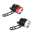 thumbnail image 3 of Lámpara Linterna de luz delantera LED para bicicleta, 3 modos, antorcha de ciclismo nocturna para bicicleta (plata Ehuebsd  Para estrenar, 3 of 5