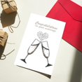 thumbnail image 5 of Wedding Card ZyvSyldrin for Bride and Groom w/ Envelope 14x21cm, 5 of 5