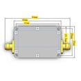 thumbnail image 3 of TYPE-C LAN High Flatness Amplifier 10Mhz-6GHz Gain 20DB RF Signal AMP for HAM SDR Software Radio FM Radio, 3 of 5