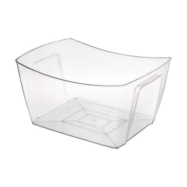 Cubo de hielo para fiestas, enfriador de vino, suministros de bar con asa, cubo de hielo, cubo de cerveza Cuadrado 18L