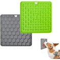 thumbnail image 1 of Alfombrilla de lamer para perros y gatos, cojín de lamer lento para perros, cuenco de alimentación lenta para perros, cuenco para gatos, almohadilla de silicona para lamer con ventosas, almohadilla de Feliz Sencillez, 1 of 5