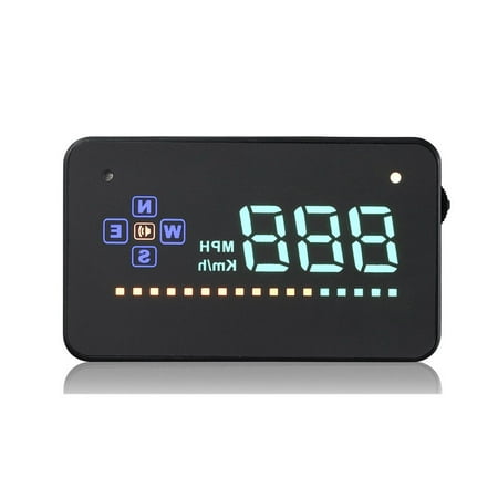 GPS HUD Digital Universal HD Projection Display Car Truck Speedometer Speed (Best Gps Speedometer App For Android)