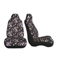 thumbnail image 3 of Pofeuu Snake And Floral1 Print Automotive Car Seat Covers Flat Cloth Full Set Seat Covers,Car Seat Covers front seats for Cars Trucks and SUVs-1, 3 of 9
