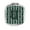 Green & White, variant on Letter U Football Green & White Compact Mirror