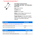 thumbnail image 2 of Front Upper Control Arm Kit - Compatible with 2006 - 2015 Mercedes-Benz C350 2007 2008 2009 2010 2011 2012 2013 2014, 2 of 2