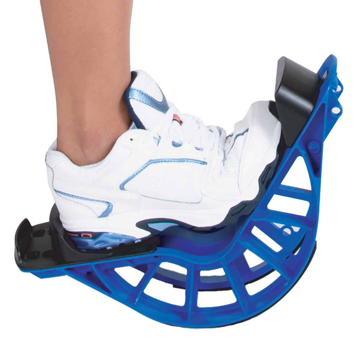 ProStretch Plus"Blue" Adjustable Calf Stretcher & Foot Rocker for Plantar Fasciitis, Achilles