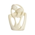 thumbnail image 2 of Figura de pareja Colección de estatuas de pareja Arte creativo Artesanía Escultura viviente Hogar Beige, 2 of 9