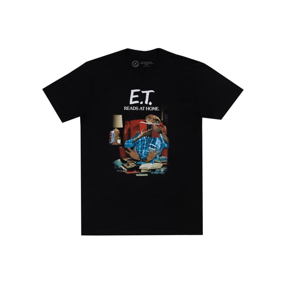 E.T. Reads at Home Unisex T-Shirt XXX-Large, (Other)