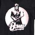 thumbnail image 3 of David Bowie - Bowie Distressed Circle - Men's Short Sleeve Graphic T-Shirt, 3 of 5
