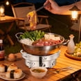 thumbnail image 5 of TIELUTT Réchaud de Randonnée Portable Coupe-Vent pour Camping en Plein Air, Randonnée, Pique-Nique et Équipement de Camping pour Enfants, Lampe Frontale Rechargeable pour Camping, Sac à Dos Indispensable pour Gadgets de Camping, 5 of 5