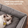 thumbnail image 5 of Waterproof Dog Bed 600D Oxford Cloth Pet Dogs Mat Beds Soft Thickened PP Cotton Filling Bite-resistant Pets Dog Accessories (3,M (47x34x9)cm), 5 of 6