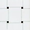thumbnail image 2 of Kate Aurora Home Basics Do It Yourself 12”x12” Peel ‘N’ Stick Self Adhesive Vinyl Floor Tiles Pack Of 20 - Woven Marble, 2 of 5