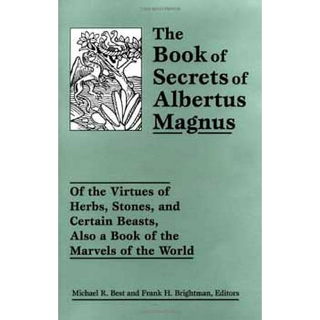 RBI Fortune Telling Toys Book Book of Secrets of Albertus Magnus by Best &