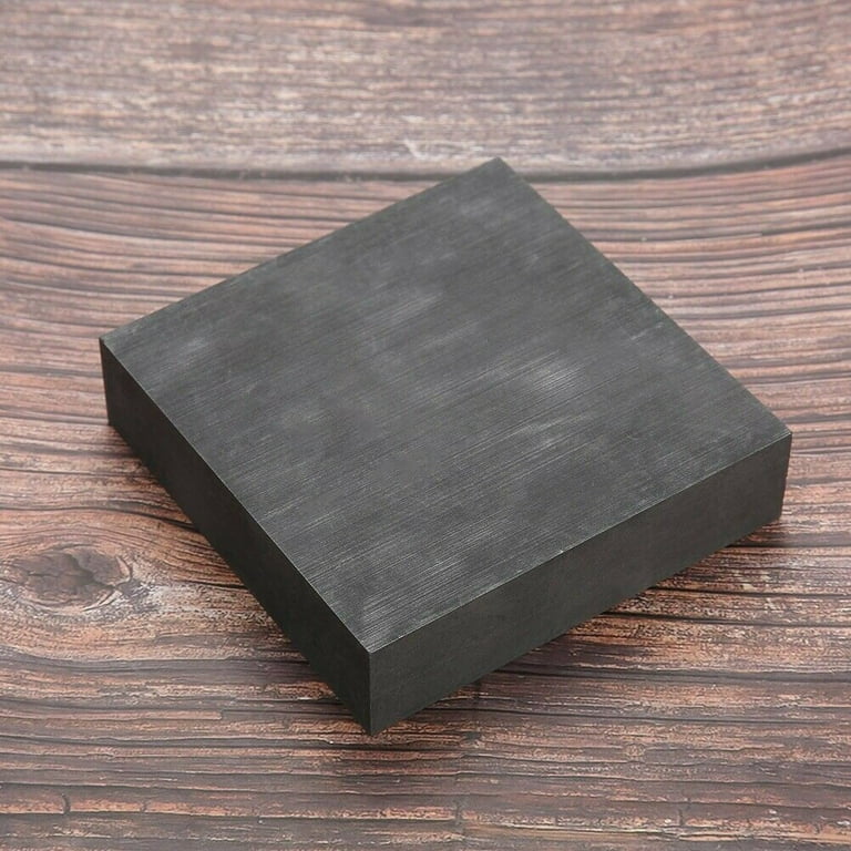 Graphite Ingot Block, 99.9% High Purity Graphite Plate, Smooth Surface Graphite  Block, 100MMx50MMx25MM