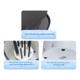 thumbnail image 3 of Limpiador De Brochas De Maquillaje Eléctrico ANGGREK Portátil 8 Collares De Goma 3 Velocidades Ajustables Recargable Carga USB Tipo C, 3 of 8