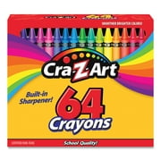 1PACK Cra-Z-Art Crayons, 64 Assorted Colors, 64/Pack
