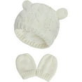thumbnail image 1 of Gorro unisex Desiderio con orejeras y diseño de oso para bebé, cálido para otoño e invierno, 1 of 7