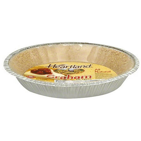 ***Discontinued by Kehe 07_20***Heartland Graham Pie Crust, 6 oz (Pack of 12)
