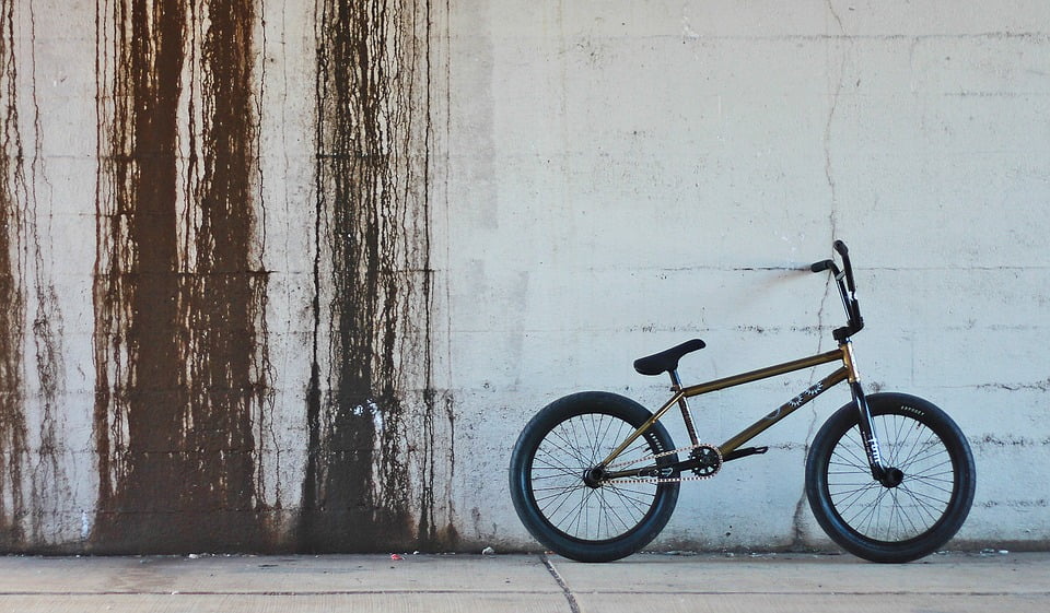 Bmx Sticker Extreme Metal Bicycle Tire 