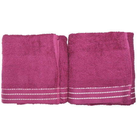 Mainstays Solid Beach Towel Set 2 Ct Pack