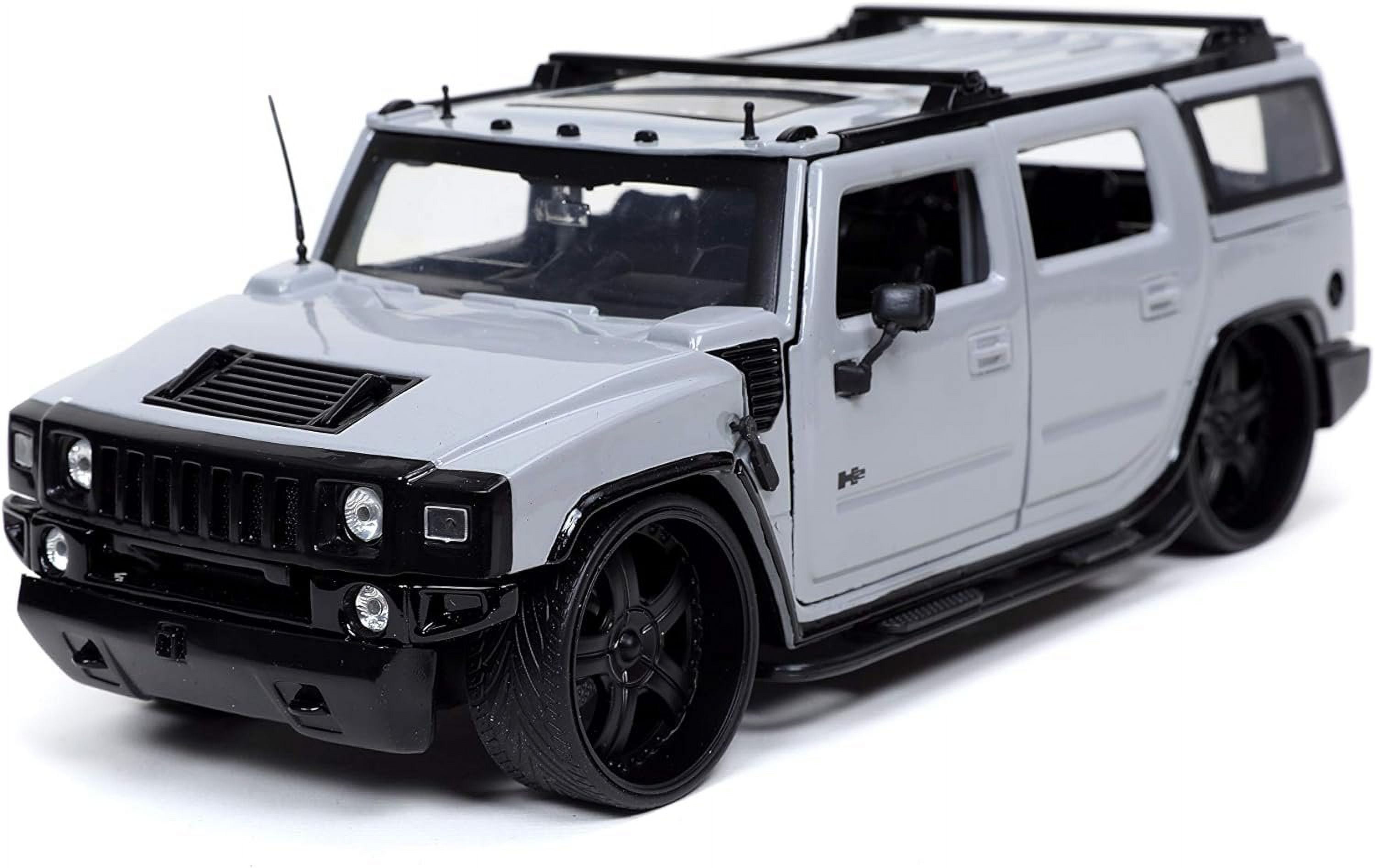 Jada Toys Just Trucks 1:24 2003 Hummer H2 with Rack Die-cast Car