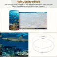 thumbnail image 4 of Linen Drum Lampshades underwater coral landscape Ocean 13"x13"x10" Light Shade for Table Lamps Floor Lamp Shades Lampshade Replacement Assembly Required, 4 of 8