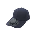 thumbnail image 2 of Gorra De Ventilador Solar De Poliéster 1 gorro con ventilador solar azul marino con carga USB/tipo C,3 velocidades ajustables,ideal para actividades al aire libre en verano. Rkxzt, 2 of 9