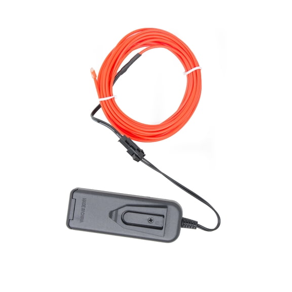Perfect Holiday 9ft 3M Neon String Light - Battery Operated - Red Color for Indoor, Home Décor Lighting