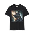 thumbnail image 5 of German Shepherd Robotic Dog Unisex Softstyle T-Shirt, 5 of 10