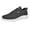 Dark Gray, variant on XIMIN Men's Running Shoes Mesh Breathable Tennis Shoes Invisible Height Increasing Elevator Casual Shoes Lightweight Walking Sneakers Comfortable for Gym