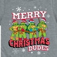 thumbnail image 3 of Teenage Muntant Ninja Turtle - Merry Christmas Dude - Toddler And Youth Short Sleeve Graphic T-Shirt, 3 of 5