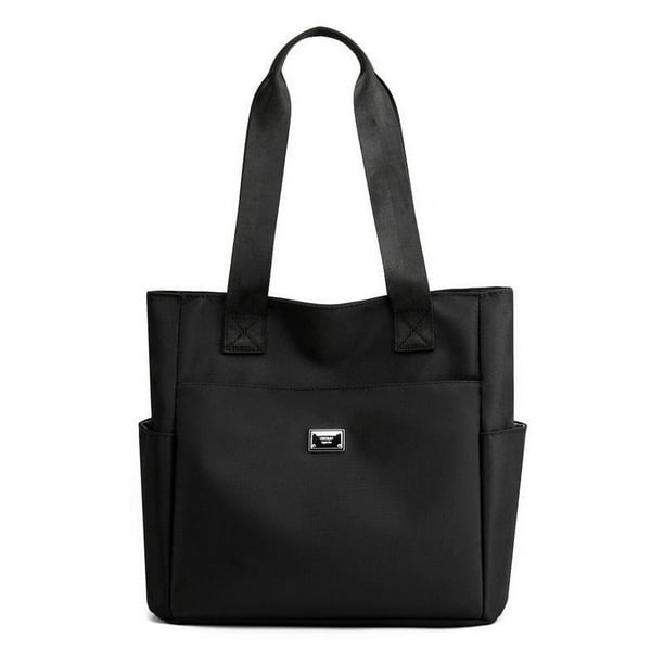 Bolso de Mano de Moda para Mujer, Bolso de Mensajero de Tela y Lona, Versátil, de Gran Capacidad.