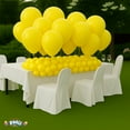 thumbnail image 3 of PMU Balloons 11 Inch PartyTex Premium Crystal Yellow Latex Pkg/100, 3 of 6
