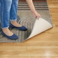 thumbnail image 3 of TOWN & COUNTRY EVERYDAY Avani Retro Arch Everwash® Washable Area Rug with Non-Slip Backing, Pet Friendly Rug, Beige/Rust, 7'10"x10'2", 3 of 13