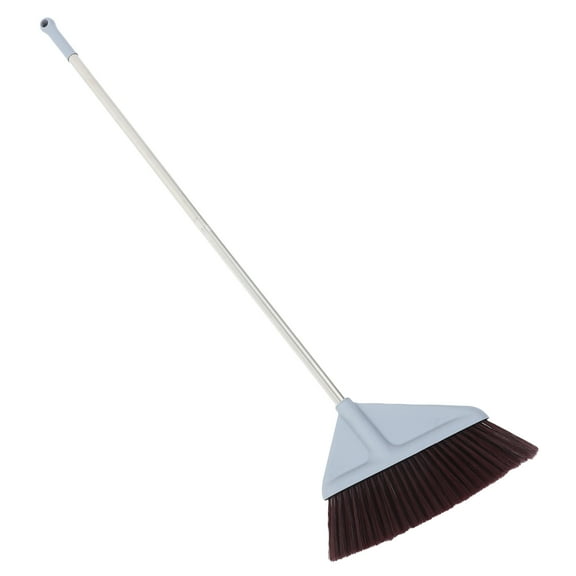 OUNONA Multi-Color Soft Bristle Indoor Floor Broom Ergonomic Design for Home Cleaning and Easy Use