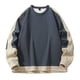 thumbnail image 2 of pstuiky manga larga para hombre, Sudadera deportiva holgada de manga larga sin capucha de color liso para hombre tops de invierno para hombre m, 2 of 3