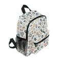 thumbnail image 2 of ALAZA Seashells Stone School Backpack Small Bookbag Mini Bags, 2 of 6