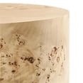thumbnail image 5 of Modway Cosmos 16" Round Modern Burl Wood Side Table in Natural, 5 of 9