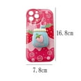 thumbnail image 2 of Étui de Support Caché Mignon, Étui de Téléphone de Protection Antichoc pour iPhone14plus, 2 of 5