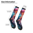 thumbnail image 2 of Sigee Colorful Jellyfish Abstract for Socks for Men Women Socks Stocking Compression Socks, 2 of 6